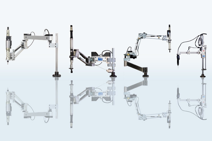 This is an image of the lineup of Estic tracer arms. You can choose the most suitable one from the torque band and installation location.